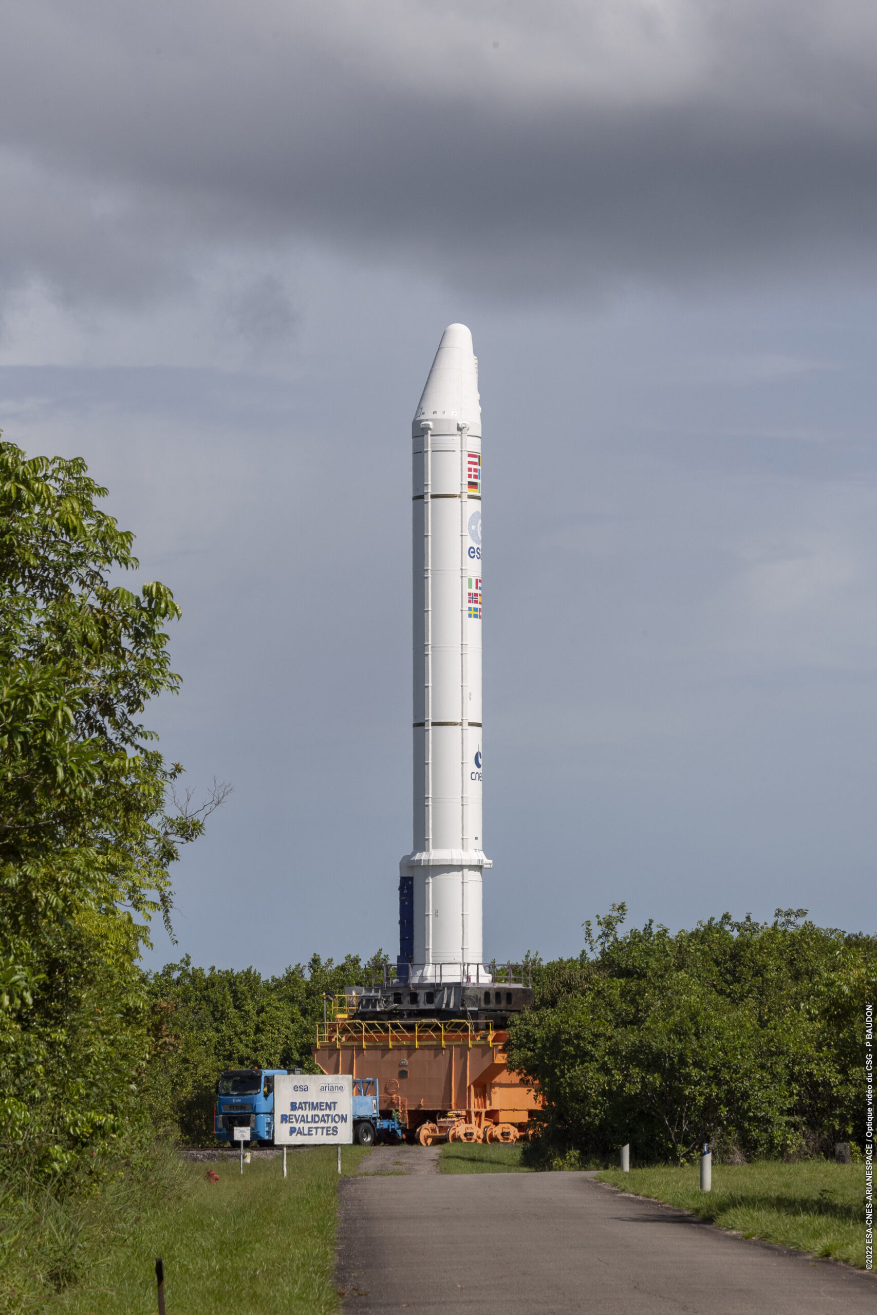 火箭转移过程 07/22/2022.