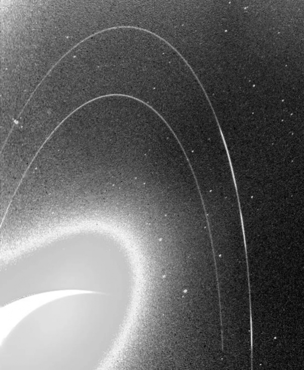 旅行者2号拍摄的海王星图像
